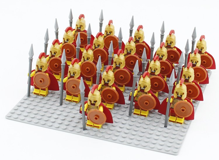 Minifigures Series 2 Spartan Warrior Lego Soldiers