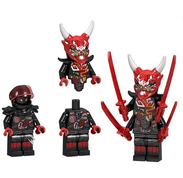 3pcs Mr E Minifigures Fit Lego Ninajgo Mr E