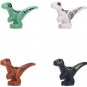 4pcs Jurassic World Small Dinosaur building block Toy Compatible Lego Minifigures Toy