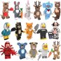 Custom Animal Suit Guy Minifigures Compatible Lego Animal Suit Minifigures
