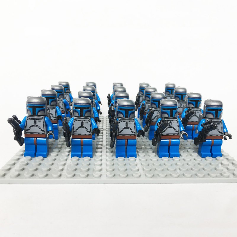 20pcs Star Wars Jango fett Bounty Hunter Minifigures