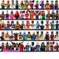 61pcs DC Super Villains Batman Robin Harley Quinn Alfred Catwoman Joker Two Face Minifigures