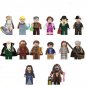 14pcs Harry Potter Dumbledore Cornelius Godric Fleur Salazar Hooch Minifigures