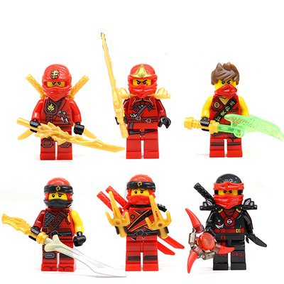 New Ninjago Kai Minifigures Compatible Lego Kai Minifigure