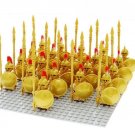 Custom Spartan Army Warriors Hemlet 300 Minifigures Lego Compatible Toys