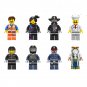 Emmet Wyldstyle Sherriff Godon Zola Bad Cop Robot SWAT Vitruvius Minfigures