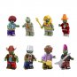8pcs Zombies 2 Cave Outbreak Rock Cowboy Pharaoh Zombie Minifigres