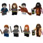 8pcs Harry Potter Hermione Rubeus Ron Ginny Minifigures Lego Compatible Toys