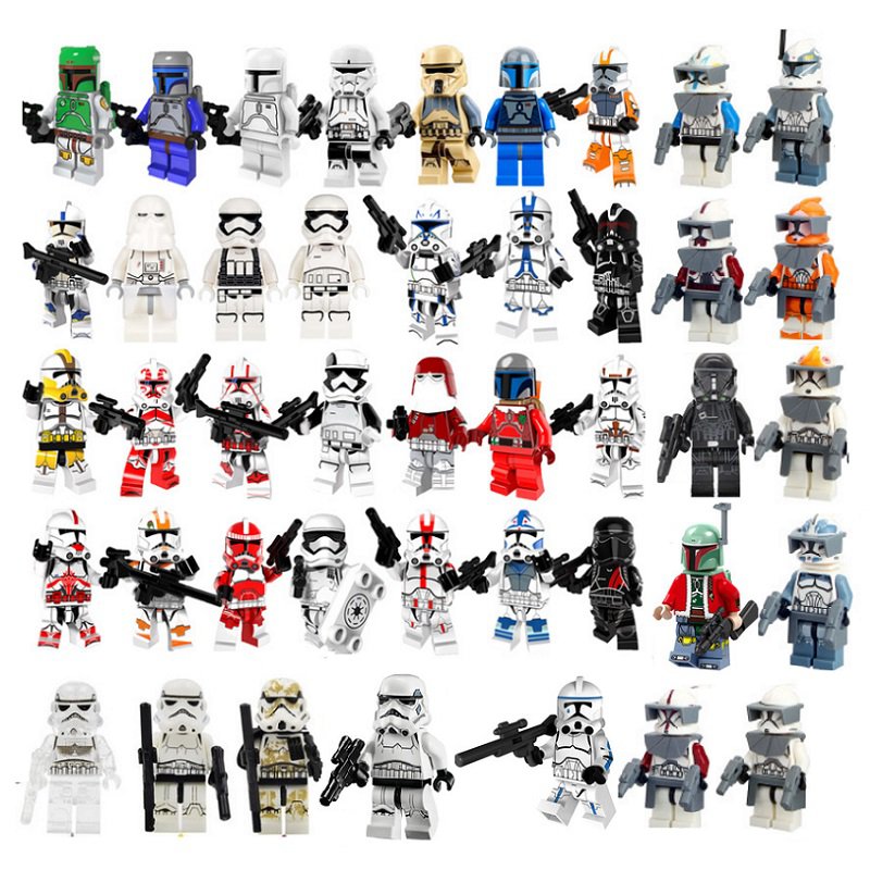 All Star Was Clone Trooper Snow Trooper Boba Jango Fett Rex Wolffe ...