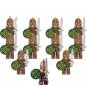 11pcs Lord of the Rings Théoden Minifigures Compatible Lego Theoden Minifigure