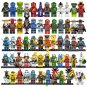 ALL Ninjago Minifigures ILOYD Cole Jay Zane Sumakai paythro Ice Emperor Skeleto Knights Minifigures