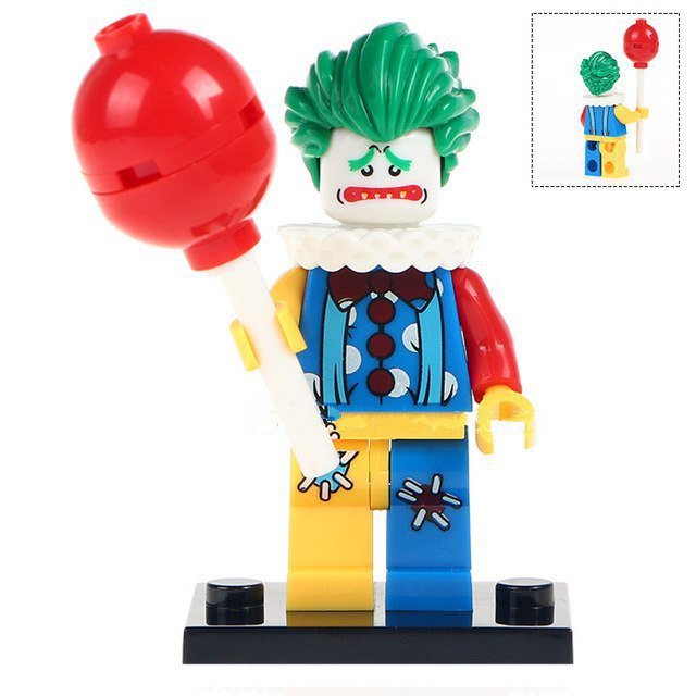 every lego joker minifigure