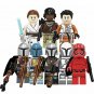Darth Vader Yoda Rey PoE Dameron Mandalorian Jango Fett Minifigures Lego Compatible