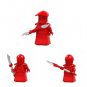 3pcs Stars War Last Jedi Elite Praetorian Guard Minifigures Compatible Lego Elite Praetorian Guard