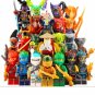 24pcs Ninjago Overlord The Forbidden Spinjitzu Pyro Lego Minifigures Compatible