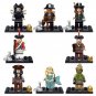 Pirates Of The Caribbean davy jones Blackbeard Jack Mermaid Minifigures Fit Lego