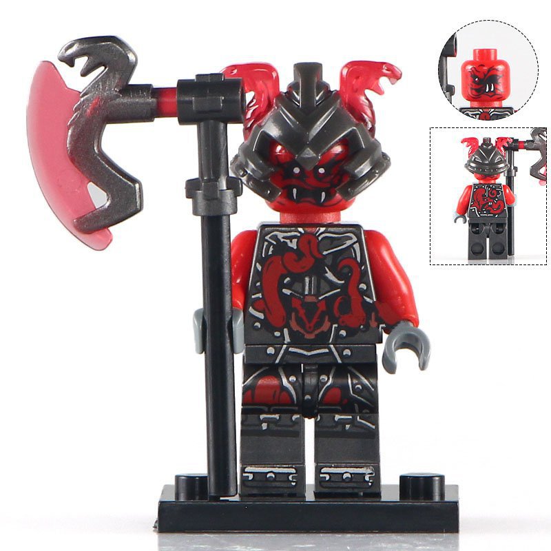 Custom Ninjago Slackjaw Minifigure