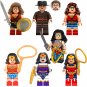 7pcs DC Wonder Woman Minifigures Compatible Lego Wonder Woman Minifigures