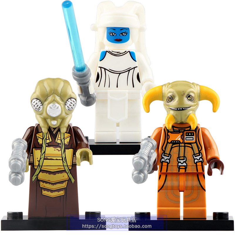 Star Wars Bounty Hunter Zuckuss Boolio Aayla Secura Minifigures