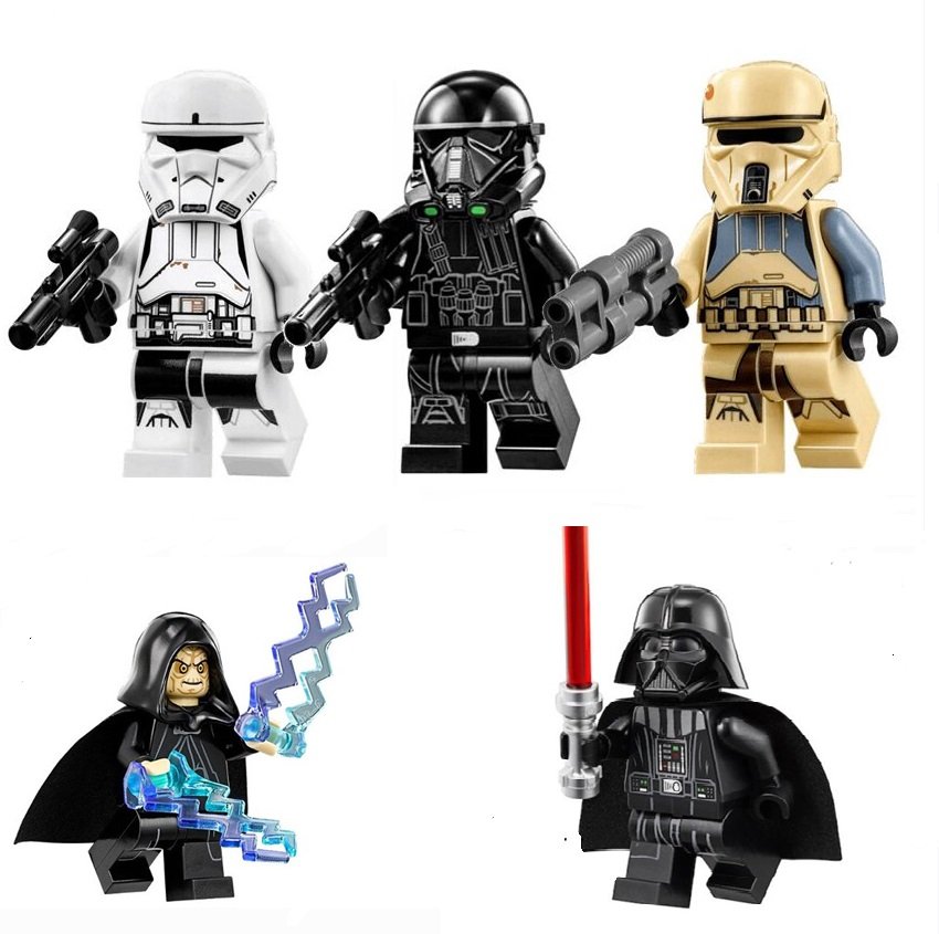 Star Wars Imperial Hovertank Pilot Death Trooper Shoretrooper Darth Vader Palpatine Minifigures