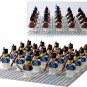 21pcs American Revolutionary War British Soldiers Army Compatible Lego