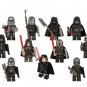 11pcs Star Wars The Knights Of Ren Skywalker Kylo Ren Minifigures