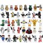 41pcs Minifigures Series 1 8 10 Star Wars Clone Trooper Ewok Villagers Waston Minifigures
