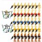42pcs Star Wars Battle Droid General Grievous Starfighter Minifigures