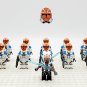 11pcs Ahsoka Tano 332nd Clone Trooper Star Wars Minifigures