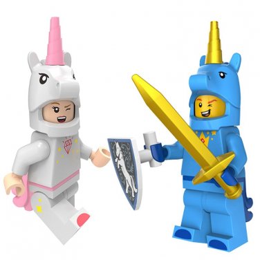 Unicorn Girl, Series 13 (Minifigure Only without Stand and Accessories) :  Minifigure col197