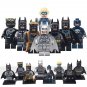 8pcs DC Batman Superher Minifigures Building Toy Boys Gift Idea