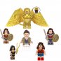 6pcs Wonder Woman Diana Price Minifigures Fit Lego Wonder Woman 2021