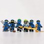 6pcs Ninjago Jay Minifigures Compatible Lego Jay Minifigure