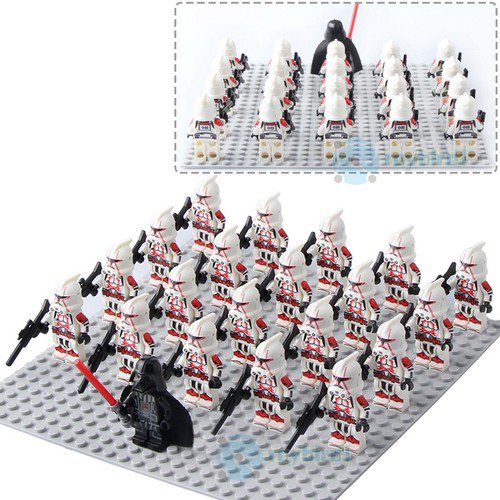21pcs Darth Vader 302th Clone Trooper Army Compatible Lego