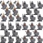 32pcs King Dain The Dwarf Army The Hobbit Lord of the Rings Minifigures Fit Lego