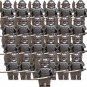 25pcs Black Death Warriors Minifigures Building Toy