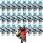 25pcs Ninjago General Kozu Ice Emperor Minifigures Compatible Lego