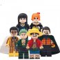 6pcs Luffy Zoro Crocodile One Piece Minifigures