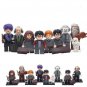 8pcs Harry Potter Argus Filch Quirrell Dumbledore Hermione Ron Minifigures Compatible Lego