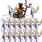 17pcs Ninjago Char Pythor Minifigures Compatible Lego Pythor