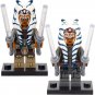 2pcs Star Wars Ahsoka Tano Minifigures Compatible Lego Ahsoka Tano