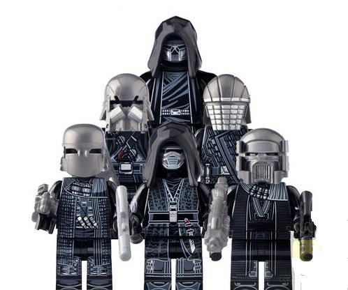 6Pcs The Knights of Ren Minifigures Lego Star Wars Rise of Skywalker Sets