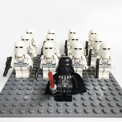 Star Wars Darth Vader Snow Trooper Minifigures Compatible Lego