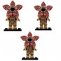 3pcs Stranger Things Demogorgon Minifigures Compatible Lego