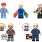 5pcs American Mexico Presidents Donald Hillary Baiden Andres minifigures