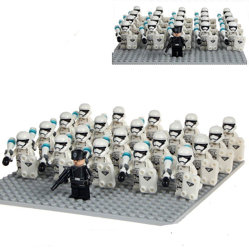 21pcs Star Wars First Order Officer Clone Troopers Compatible Lego