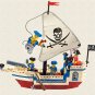 Custom Pirate of the Caribbean Ship Triange Skull Flag Compatile Lego Pirate Ship
