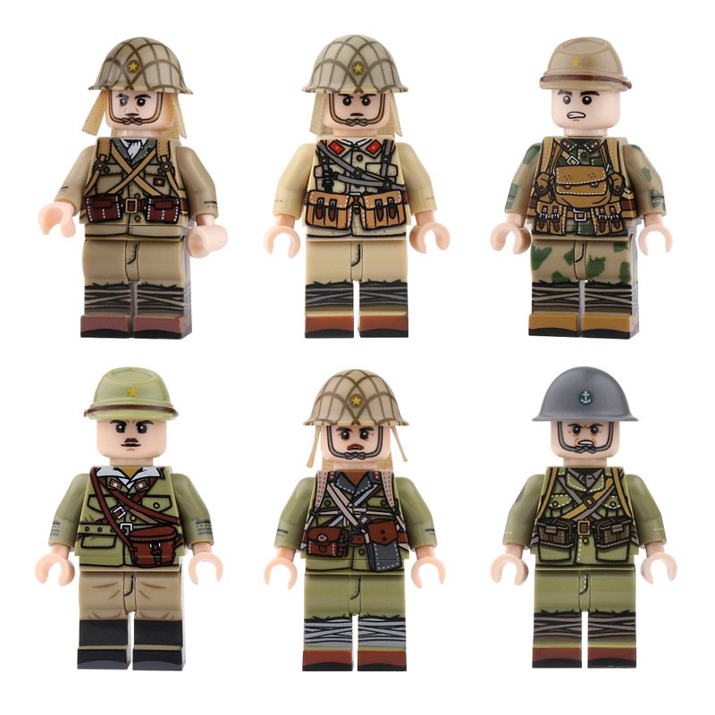 New WW2 Japanese Soldiers Minifigures 2021