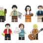 8pcs Friends Gunther Ross Geller Monica Chandler Bing Joey Rachel Phoebe Minifigures