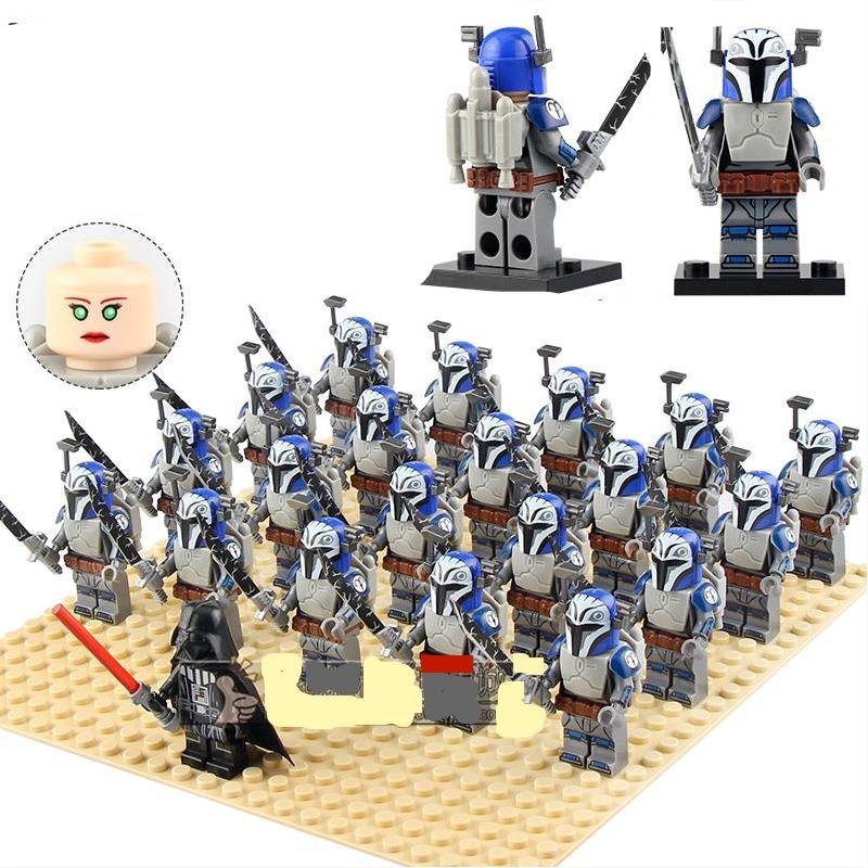 21pcs Star Wars Bo Katan Kryze Minifigures Compatible Lego
